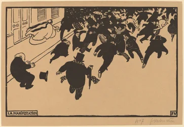 Die Demonstration, 1893