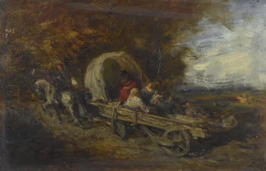 Die Kutsche, zwischen 1843 und 1844