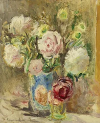 Rosen und Pfingstrosen, ca. 1936