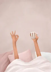 Gemütlicher Morgenkaffee