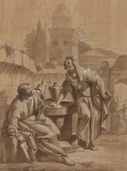 Christus und die Frau von Samaria
