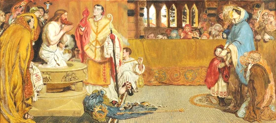 Die Taufe des Heiligen Edwin