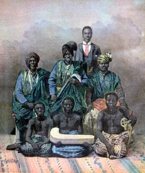 König Behanzin von Dahomey, 1893