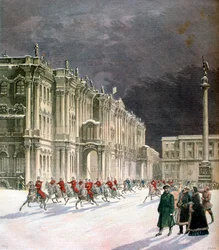 Winterpalast, Sankt Petersburg, Russland, 1891