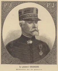 General Chanoine, französischer Kriegsminister
