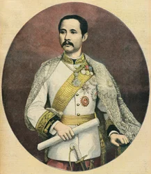 Porträt von König Rama V. von Siam