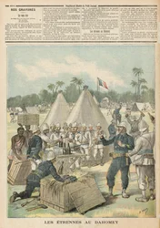 Neujahrsgeschenke in Dahomey, aus 