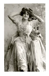 Marie Studholme 1875-1930, englische Schauspielerin, 1900er Jahre