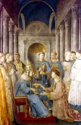 Fra Angelico (Guido di Pietro/Giovanni da Fiesole ca. 1400-55) Italienischer Maler. 