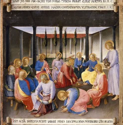 Fußwaschung, Leben Christi, Armadio degli Argenti