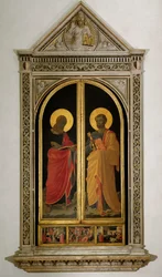 Liniers Altarbild: St. Peter und St. Markus (Malerei auf Holz)