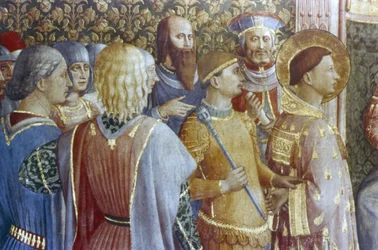 Die Verurteilung von St. Lawrence durch Kaiser Valerian