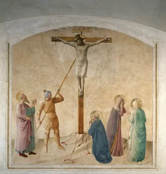 Christus gekreuzigt mit dem heiligen Longinus