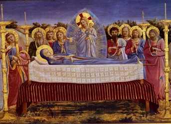 Der Tod der Jungfrau Maria (Detail)