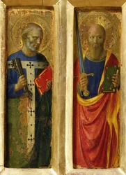 Die Apostel Petrus und Paulus vom Perugia-Altar