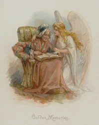 Goldene Erinnerungen (Chromolithographie)