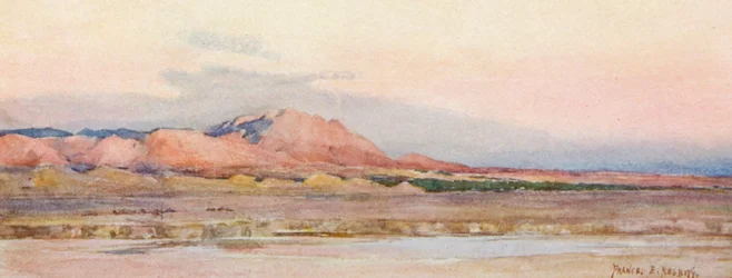 Abend in der Sahara