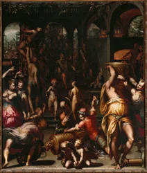 Die Bronzegießerei (Malerei)