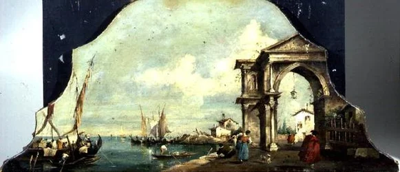 Capriccio Venezianischer Hafenblick