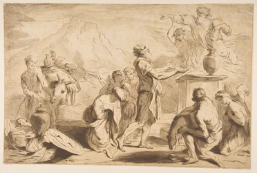 Das Opfer Noahs, 1765