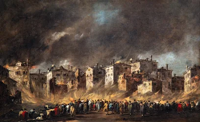 Brand in den Öllagern von San Marcuola