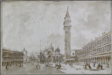 Piazza San Marco, Venedig, 1780er Jahre