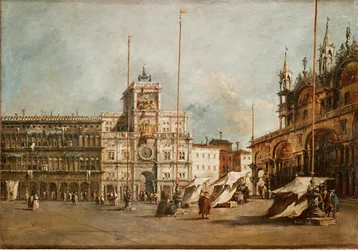 San Marco, Venedig, mit Uhrturm