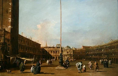 Der Markusplatz, Venedig