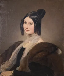 Porträt von Clara Maffei