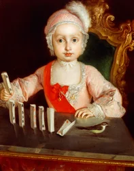Porträt von Infante Antonio Pascual von Spanien