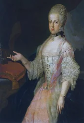 Porträt von Maria Karolina von Österreich (Wien)