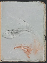 Verona Skizzenbuch: Draperiestudien Seite 17, 1760
