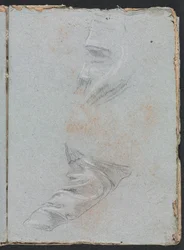 Verona Skizzenbuch: Draperiestudie Seite 39, 1760