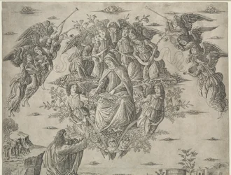 Die Himmelfahrt der Jungfrau, ca. 1495