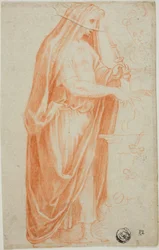 Nach der Antike: Römischer Offiziant am Opferaltar