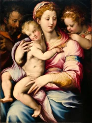 Heilige Familie mit Johannes dem Täufer
