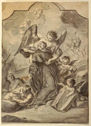 Vision eines heiligen Benediktinermönchs, 1776