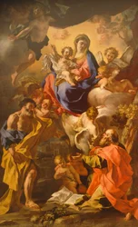 Madonna und Kind zwischen St. Peter und St. Paul