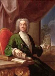 Porträt von Sir Edward Gascoigne, 6. Baronet