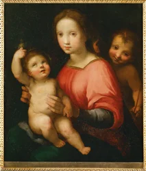 Heilige Maria mit Kind und jungem Johannes dem Täufer