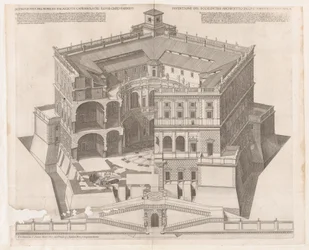 Speculum Romanae Magnificentiae: Farnese-Palast, 16. Jahrhundert