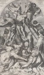 Die Kreuzabnahme, 1606