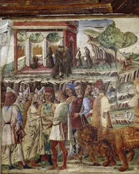 Allegorie des Monats Juli, (Detail)
