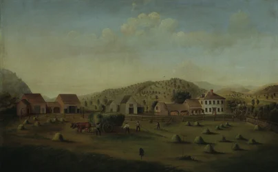 Leete Farm, West Claremont, New Hampshire, ca. 1822