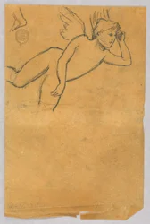 Skizze für Putto