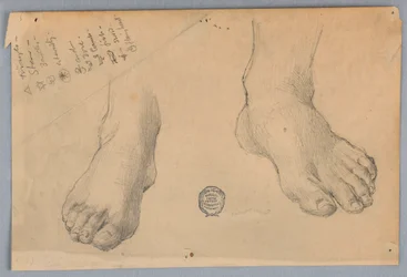 Studie von Füßen
