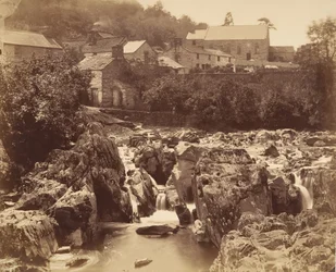 Am Pont y pair, Bettws-y-Coed, Nordwales, 1856