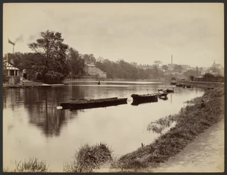 Chester, der Fluss Dee und Boughton