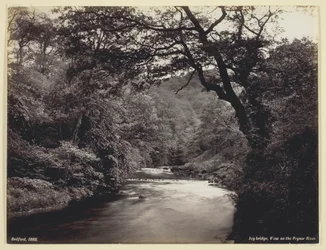 Ivy Bridge, Blick auf den Prysor River, 1860