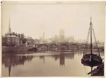 Worcester. Vom Severn aus